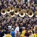 Members of the Notre Dame marching band make their way into Michigan Stadium on Saturday, September 7, 2013. Melanie Maxwell | AnnArbor.com